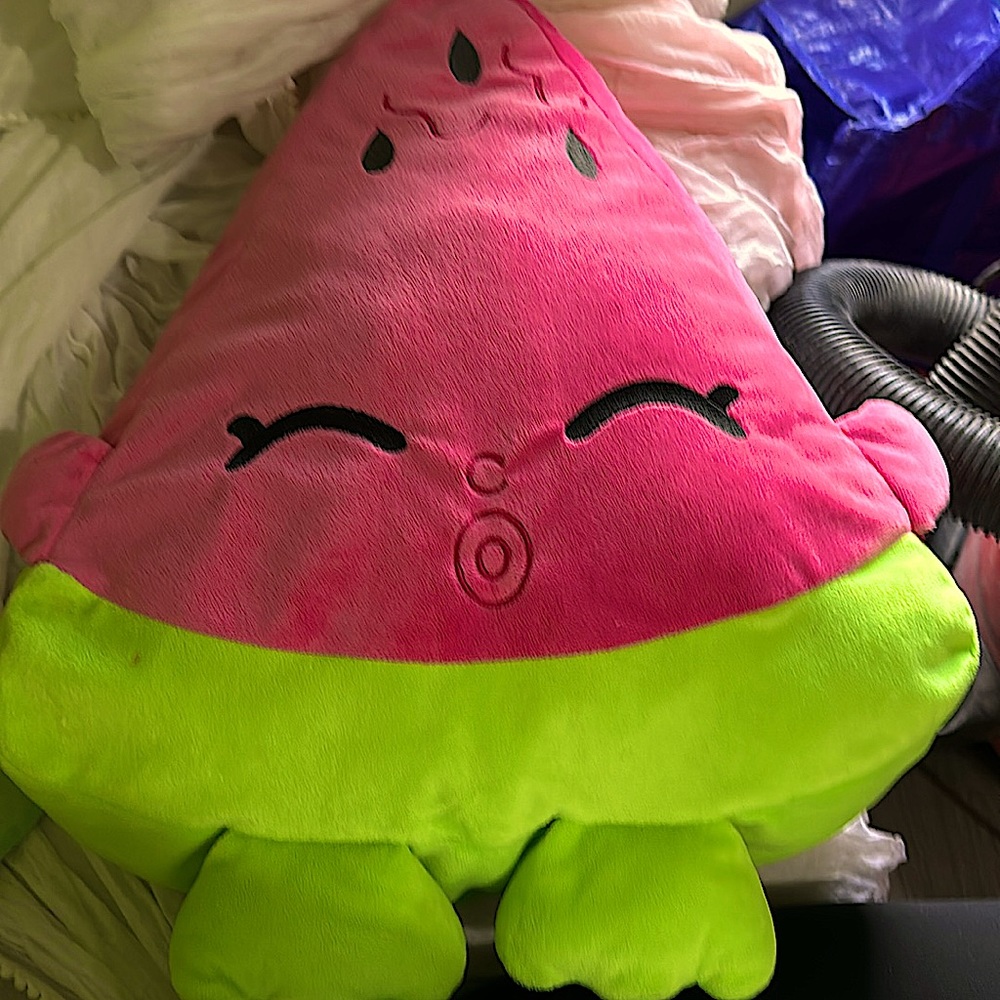 Shopkins Plush Watermelon Slice Soft Large Stuffed Just Play 2016 Large NEW